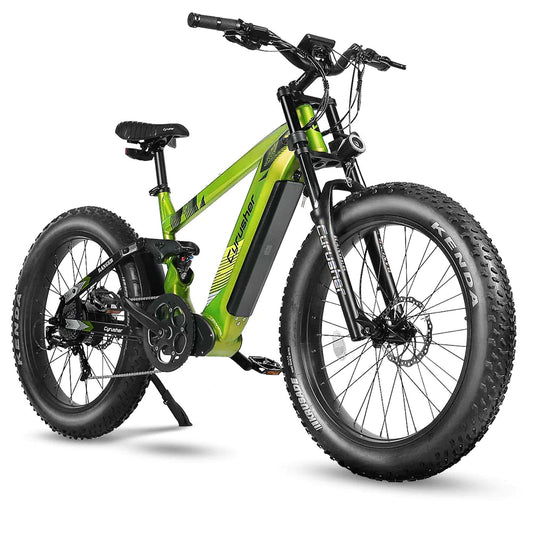 DEMO Cyrusher Ranger All-Terrain Electric Bike Green 750W 52v 20Ah